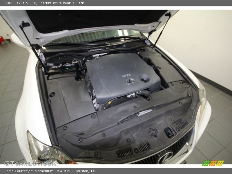 Starfire White Pearl / Black 2008 Lexus IS 250