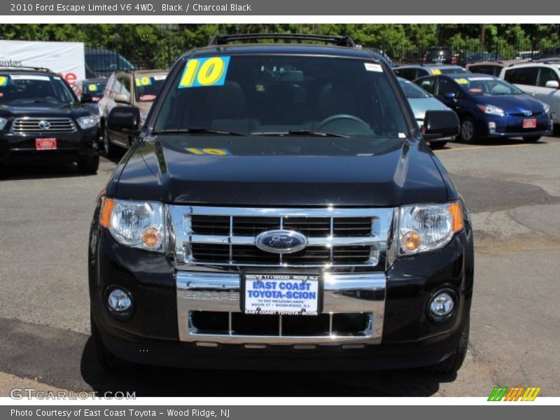 Black / Charcoal Black 2010 Ford Escape Limited V6 4WD