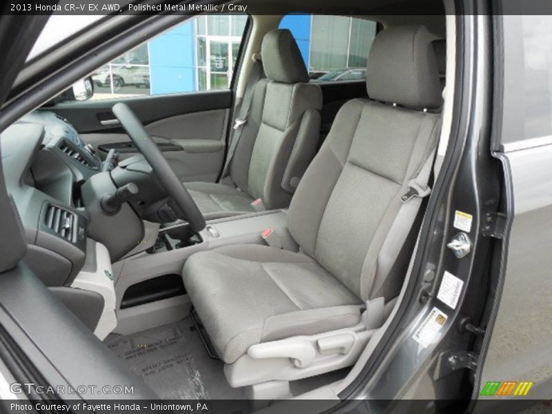 Polished Metal Metallic / Gray 2013 Honda CR-V EX AWD
