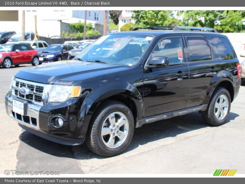 Black / Charcoal Black 2010 Ford Escape Limited V6 4WD