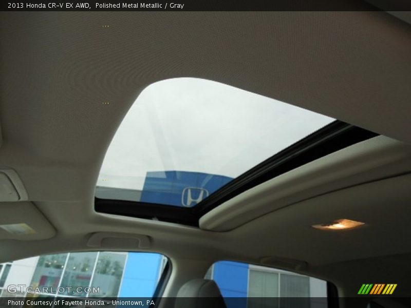 Polished Metal Metallic / Gray 2013 Honda CR-V EX AWD