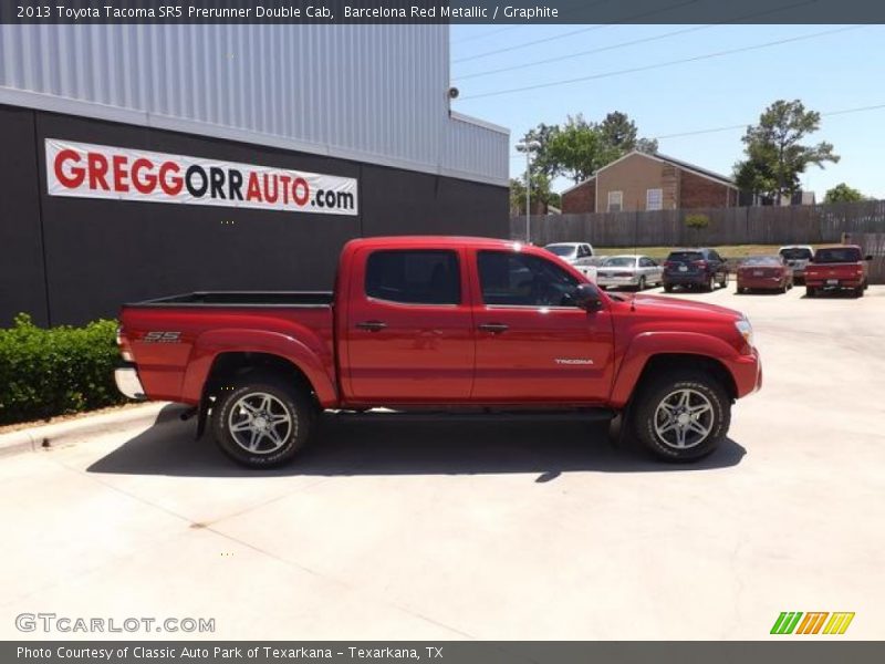 Barcelona Red Metallic / Graphite 2013 Toyota Tacoma SR5 Prerunner Double Cab