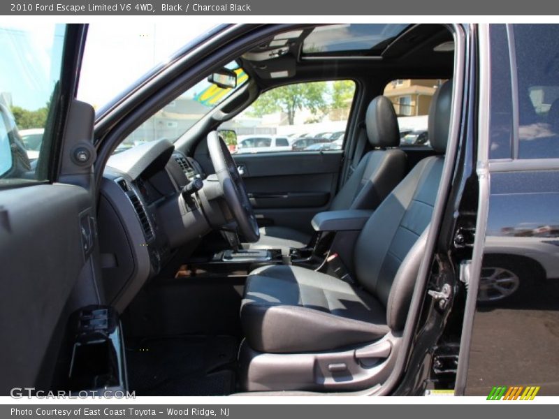 Black / Charcoal Black 2010 Ford Escape Limited V6 4WD