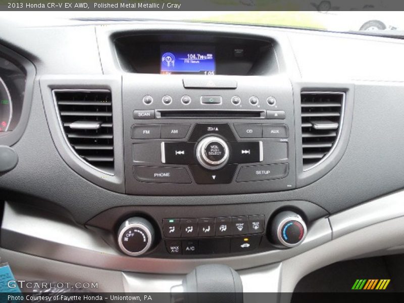 Polished Metal Metallic / Gray 2013 Honda CR-V EX AWD