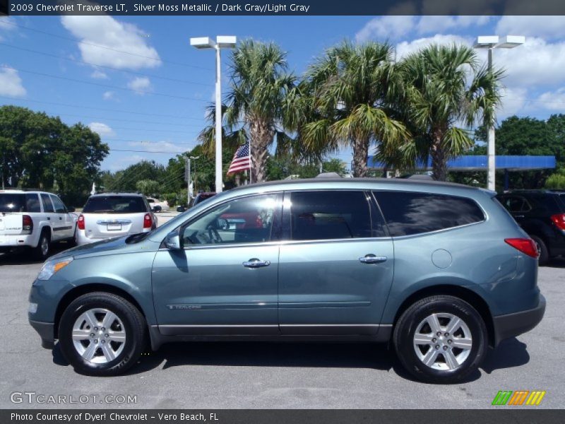  2009 Traverse LT Silver Moss Metallic