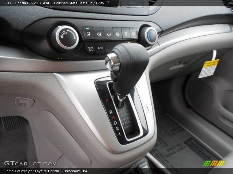 Polished Metal Metallic / Gray 2013 Honda CR-V EX AWD