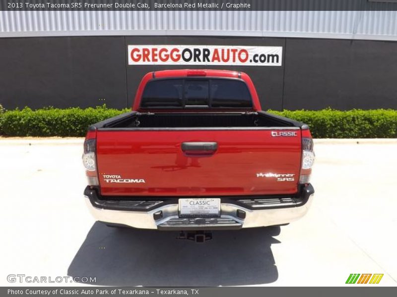 Barcelona Red Metallic / Graphite 2013 Toyota Tacoma SR5 Prerunner Double Cab