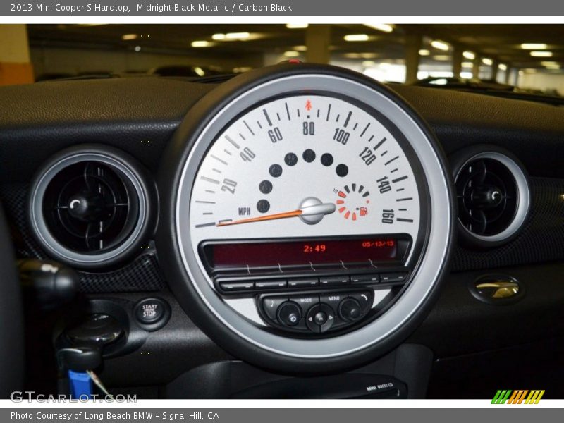 Midnight Black Metallic / Carbon Black 2013 Mini Cooper S Hardtop