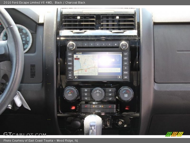 Black / Charcoal Black 2010 Ford Escape Limited V6 4WD