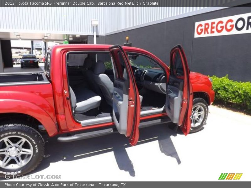Barcelona Red Metallic / Graphite 2013 Toyota Tacoma SR5 Prerunner Double Cab