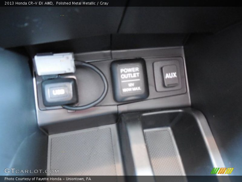 Polished Metal Metallic / Gray 2013 Honda CR-V EX AWD