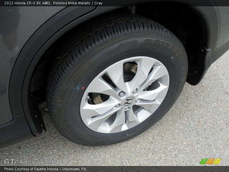 Polished Metal Metallic / Gray 2013 Honda CR-V EX AWD