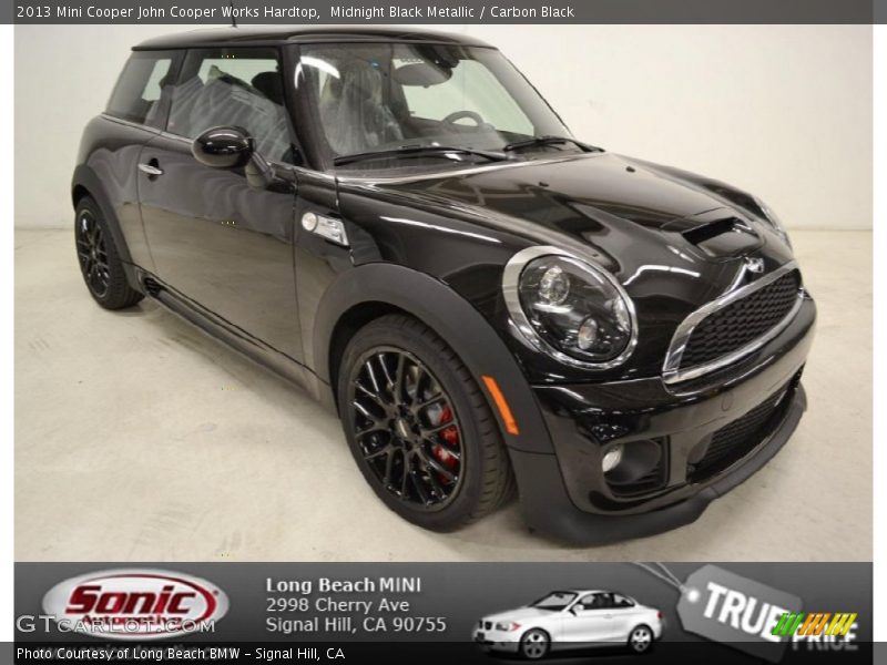 Midnight Black Metallic / Carbon Black 2013 Mini Cooper John Cooper Works Hardtop