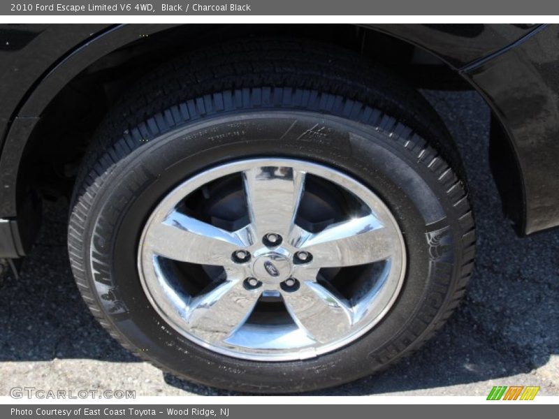 Black / Charcoal Black 2010 Ford Escape Limited V6 4WD