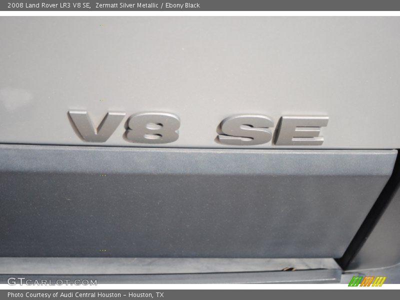 Zermatt Silver Metallic / Ebony Black 2008 Land Rover LR3 V8 SE