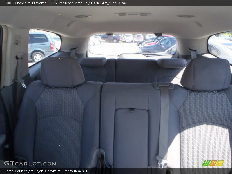 Silver Moss Metallic / Dark Gray/Light Gray 2009 Chevrolet Traverse LT