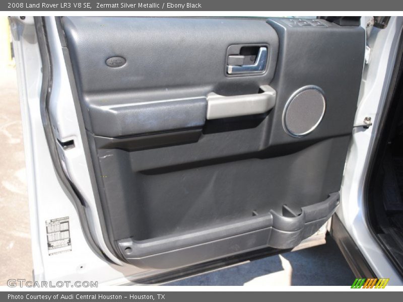 Zermatt Silver Metallic / Ebony Black 2008 Land Rover LR3 V8 SE