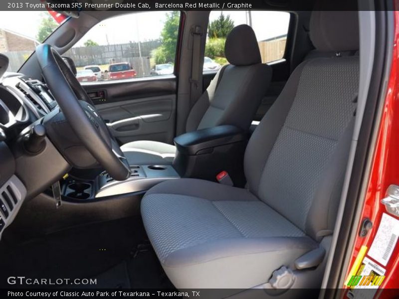 Barcelona Red Metallic / Graphite 2013 Toyota Tacoma SR5 Prerunner Double Cab