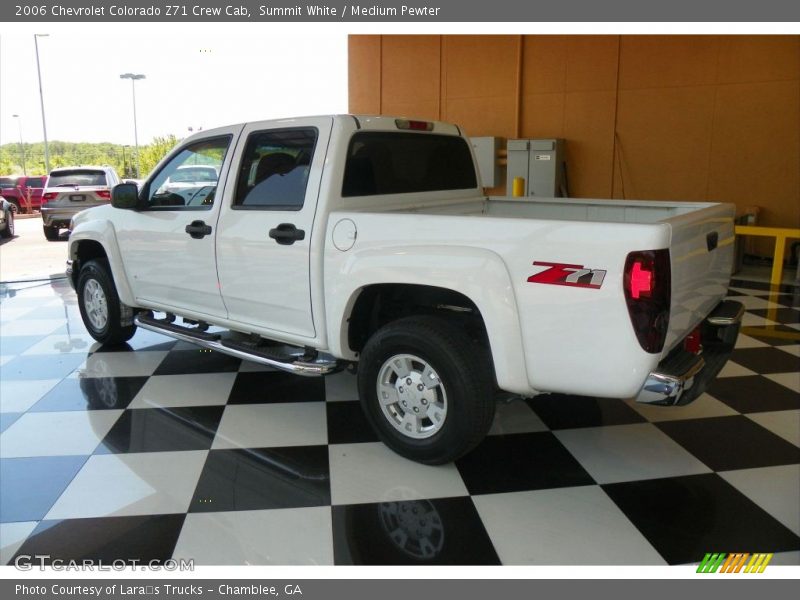 Summit White / Medium Pewter 2006 Chevrolet Colorado Z71 Crew Cab
