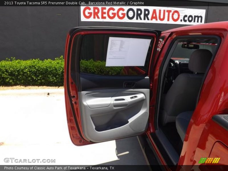 Barcelona Red Metallic / Graphite 2013 Toyota Tacoma SR5 Prerunner Double Cab