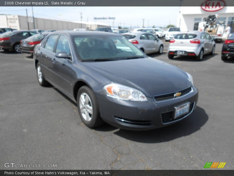 Slate Metallic / Gray 2008 Chevrolet Impala LS
