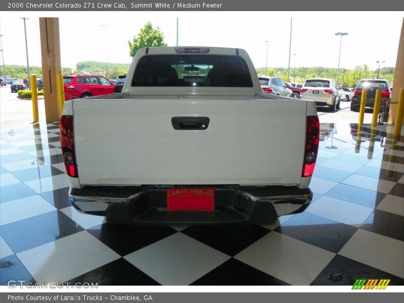Summit White / Medium Pewter 2006 Chevrolet Colorado Z71 Crew Cab