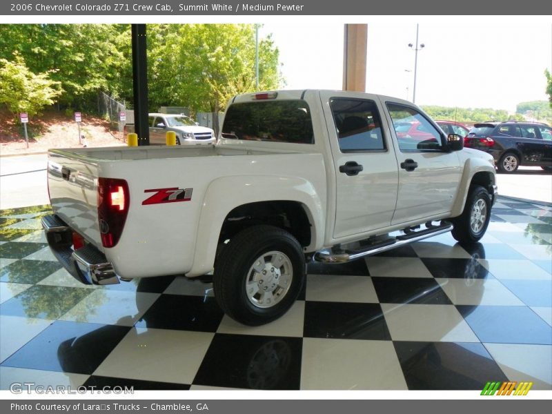 Summit White / Medium Pewter 2006 Chevrolet Colorado Z71 Crew Cab
