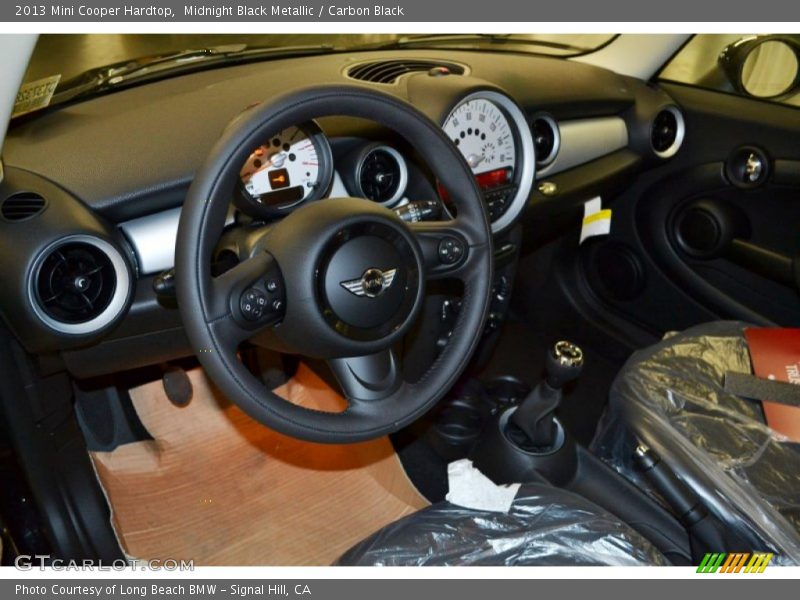 Midnight Black Metallic / Carbon Black 2013 Mini Cooper Hardtop