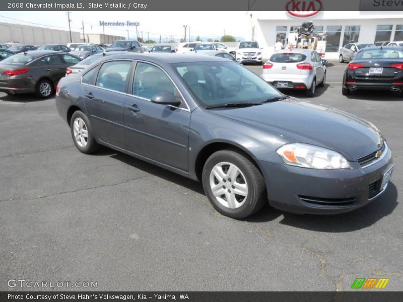 Slate Metallic / Gray 2008 Chevrolet Impala LS