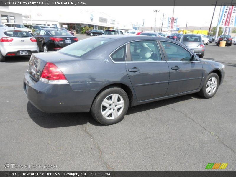 Slate Metallic / Gray 2008 Chevrolet Impala LS