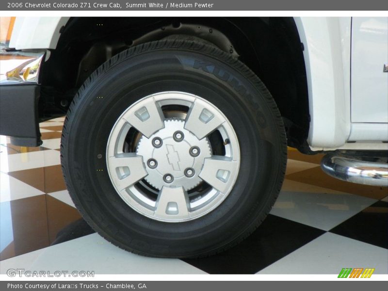 Summit White / Medium Pewter 2006 Chevrolet Colorado Z71 Crew Cab