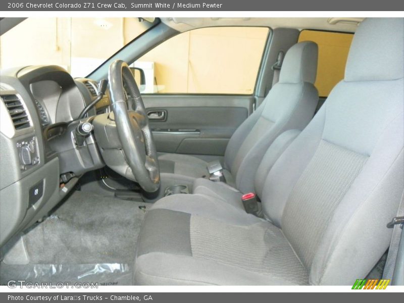 Summit White / Medium Pewter 2006 Chevrolet Colorado Z71 Crew Cab