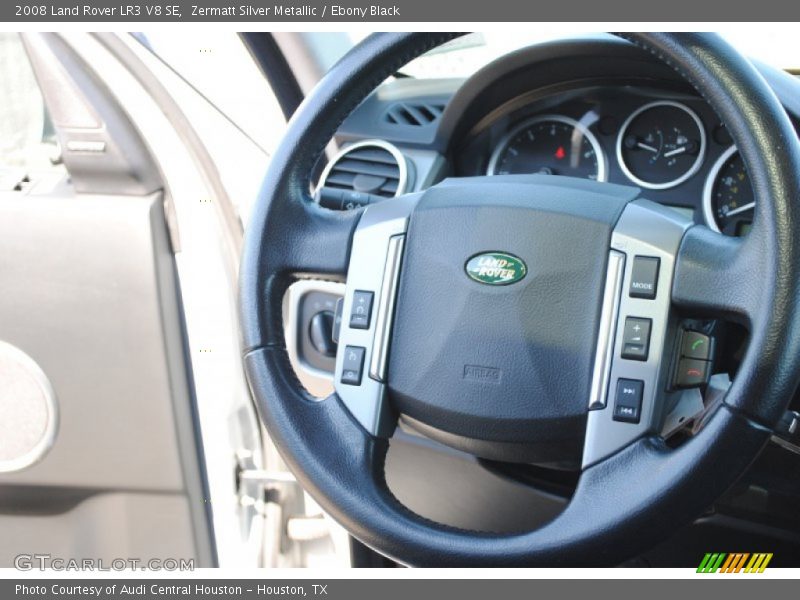 Zermatt Silver Metallic / Ebony Black 2008 Land Rover LR3 V8 SE