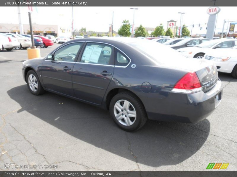 Slate Metallic / Gray 2008 Chevrolet Impala LS