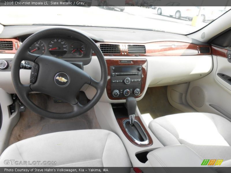 Slate Metallic / Gray 2008 Chevrolet Impala LS