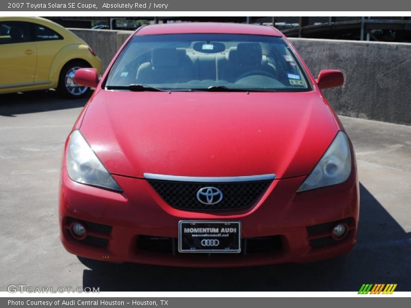 Absolutely Red / Ivory 2007 Toyota Solara SE Coupe