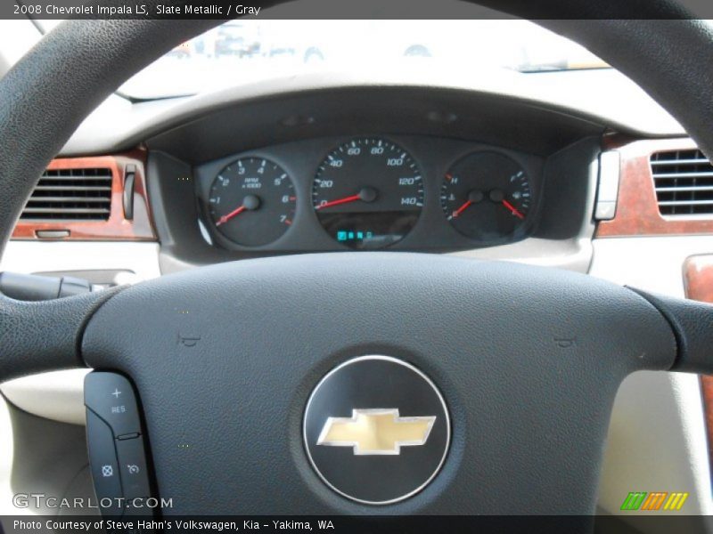 Slate Metallic / Gray 2008 Chevrolet Impala LS