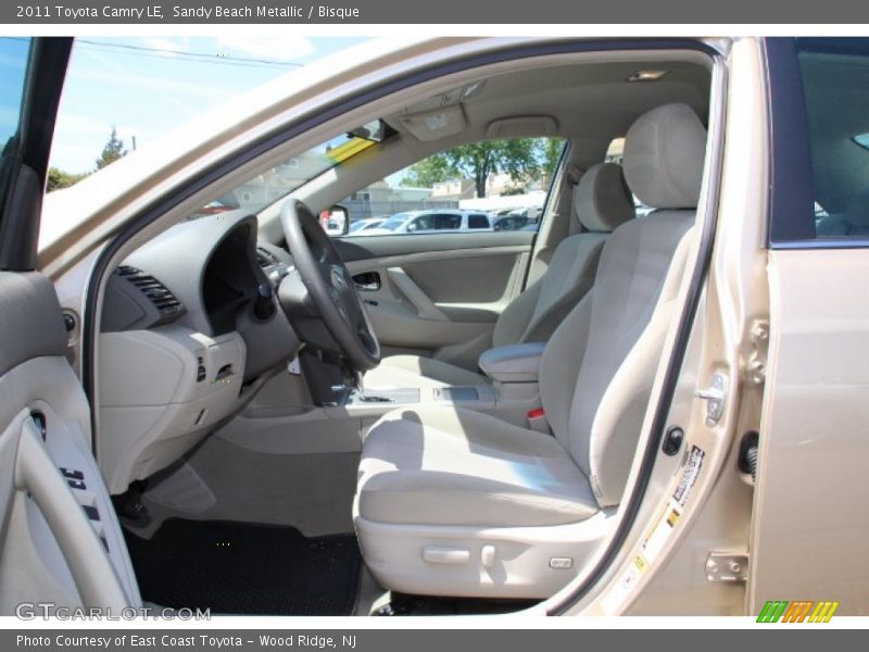 Sandy Beach Metallic / Bisque 2011 Toyota Camry LE