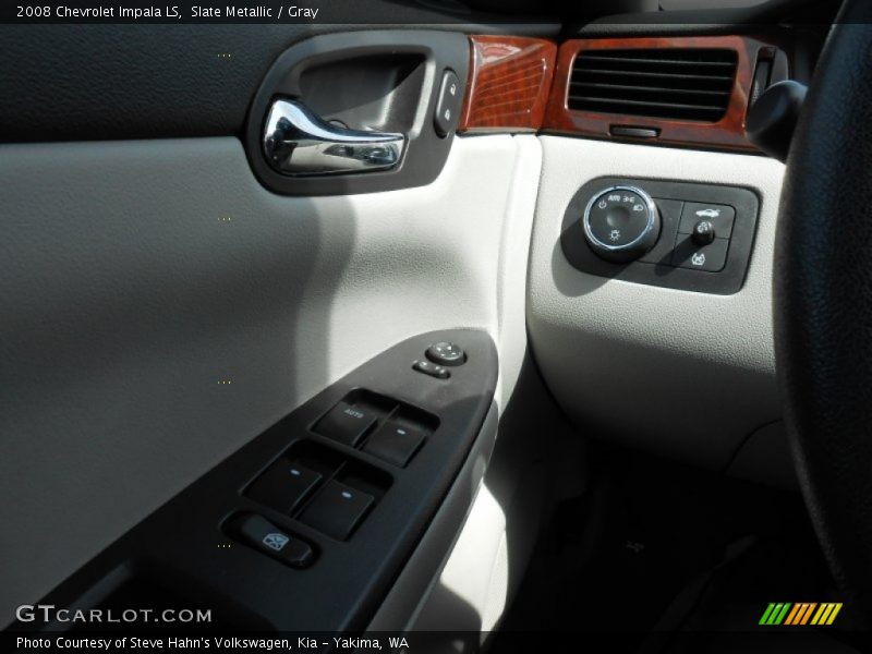 Slate Metallic / Gray 2008 Chevrolet Impala LS