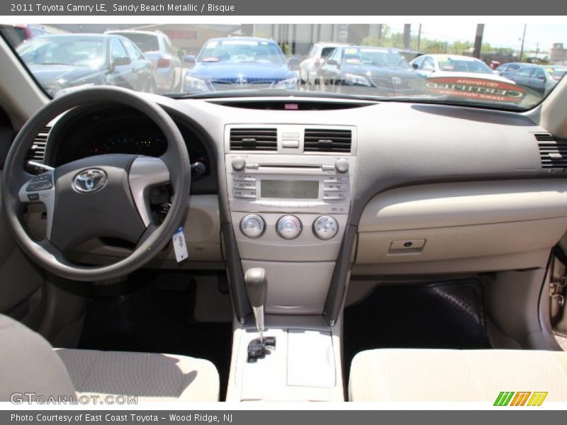 Sandy Beach Metallic / Bisque 2011 Toyota Camry LE
