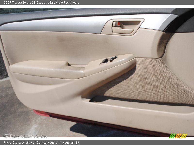 Absolutely Red / Ivory 2007 Toyota Solara SE Coupe