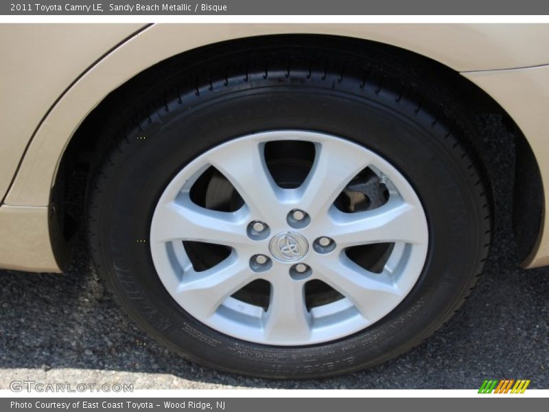 Sandy Beach Metallic / Bisque 2011 Toyota Camry LE