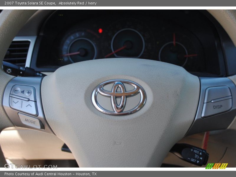 Absolutely Red / Ivory 2007 Toyota Solara SE Coupe