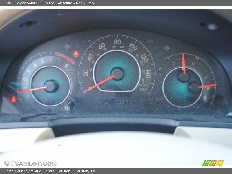 Absolutely Red / Ivory 2007 Toyota Solara SE Coupe