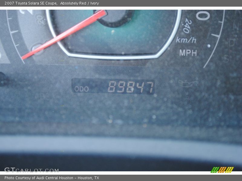 Absolutely Red / Ivory 2007 Toyota Solara SE Coupe