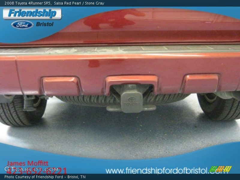 Salsa Red Pearl / Stone Gray 2008 Toyota 4Runner SR5
