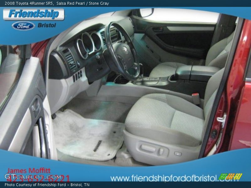 Salsa Red Pearl / Stone Gray 2008 Toyota 4Runner SR5