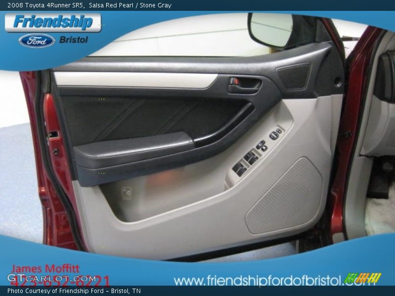 Salsa Red Pearl / Stone Gray 2008 Toyota 4Runner SR5