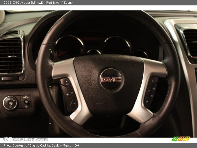 Red Jewel / Ebony 2008 GMC Acadia SLT AWD