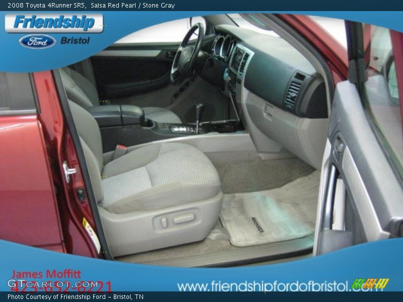 Salsa Red Pearl / Stone Gray 2008 Toyota 4Runner SR5